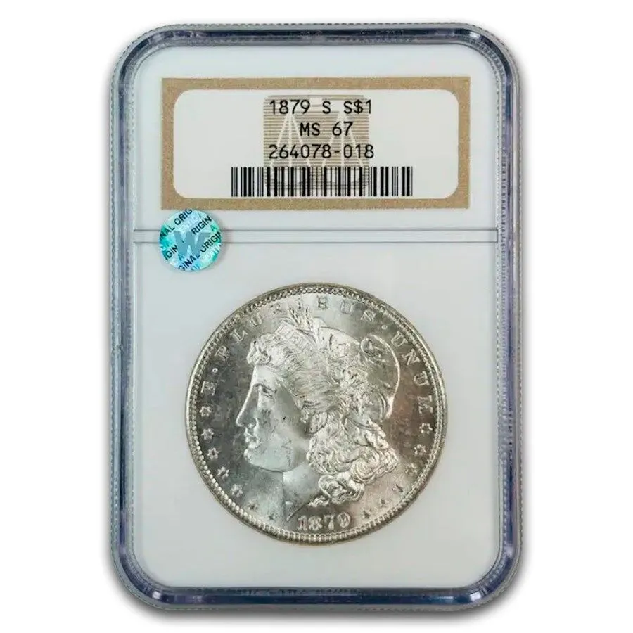 1879 S Morgan Silver Dollar Value - APMEX